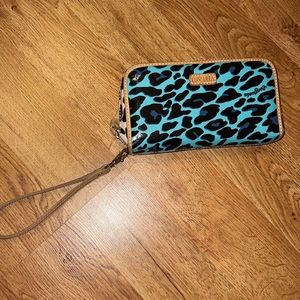 Consuela Mona Ocean Jag Wristlet Wallet — Used